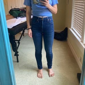 Madewell 10” High Riser Skinny Skinny